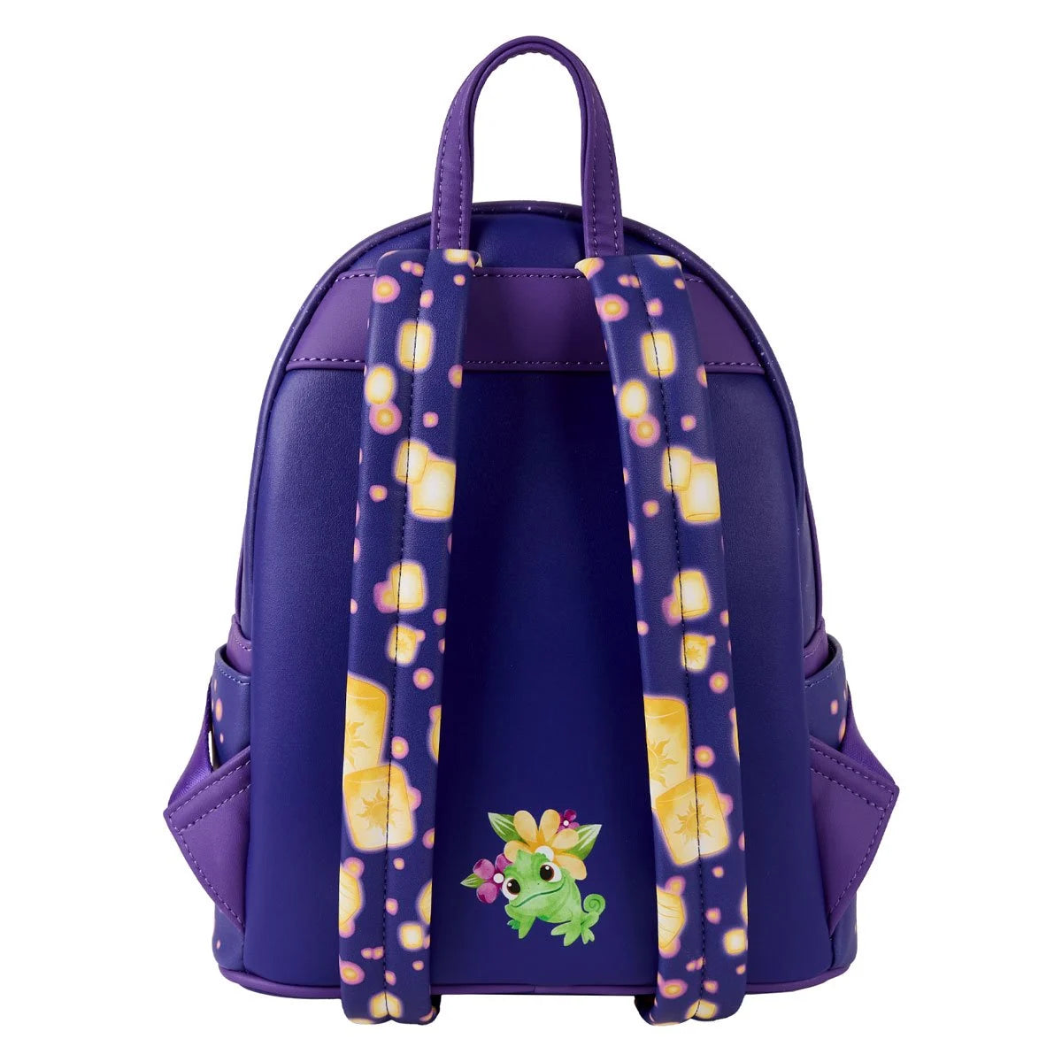 disney tangled mini backpack Loungefly Disney Tangled Rapunzel and Flynn Light-Up Mini-Backpack –  Blueberry Cat