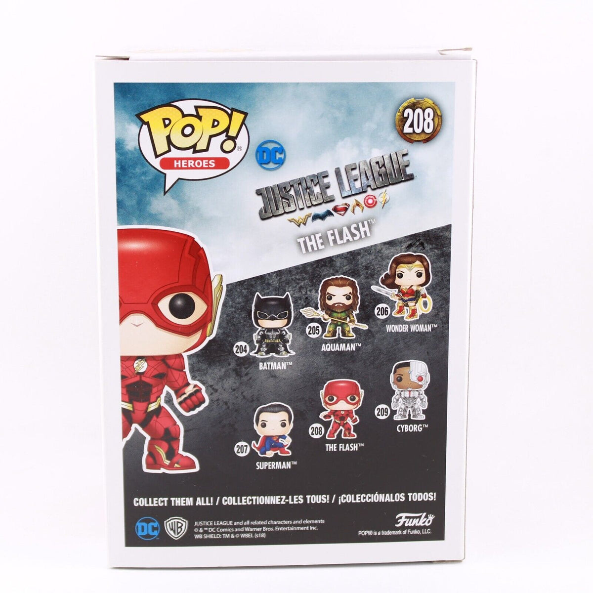 Funko Pop DC Justice League The Flash 2018 Convention