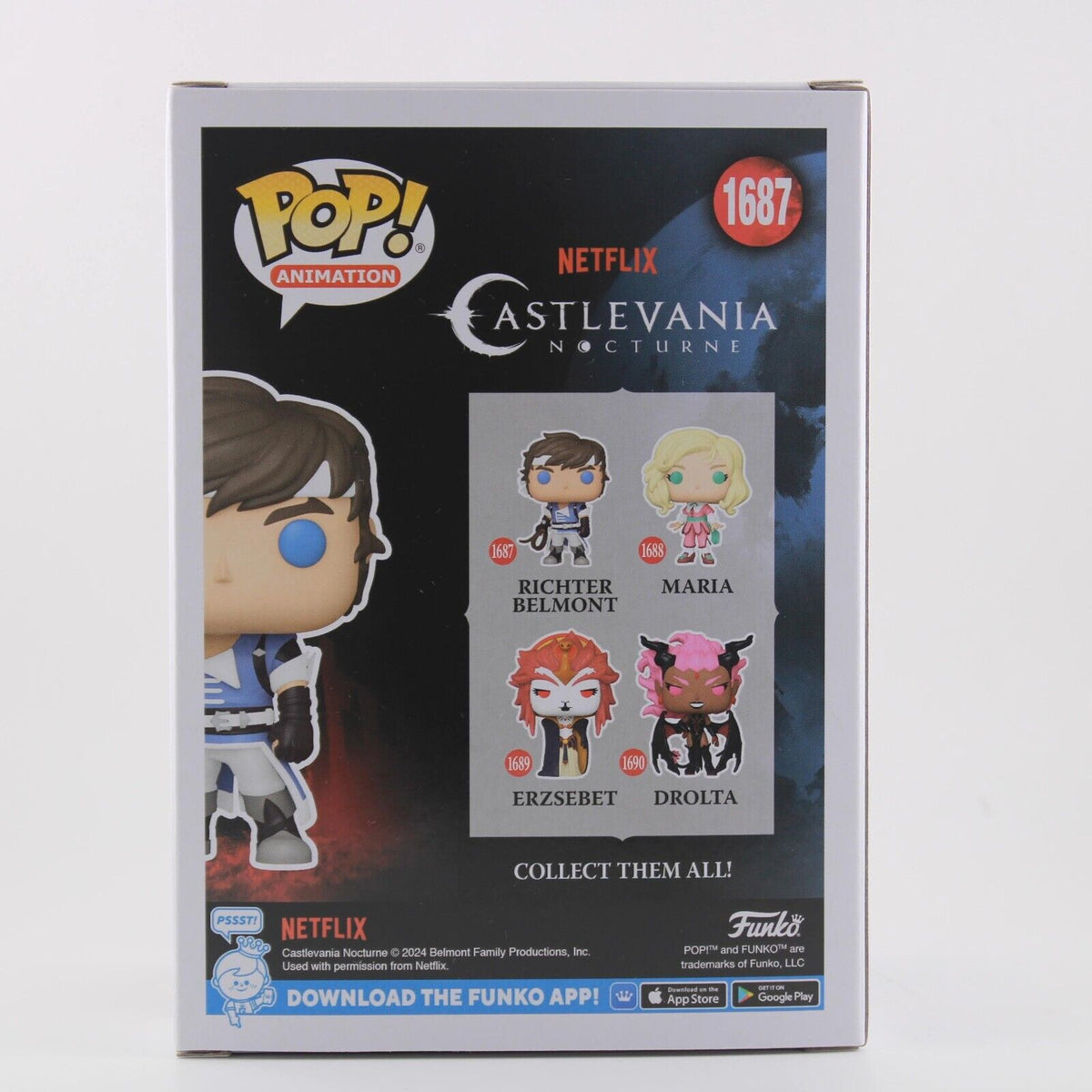 Funko Pop! Richter Belmont De Castlevania – Figura De Vinilo De 9.5 Cm, Coleccionable Oficial De Animation, Regalo Para Fans De La Saga