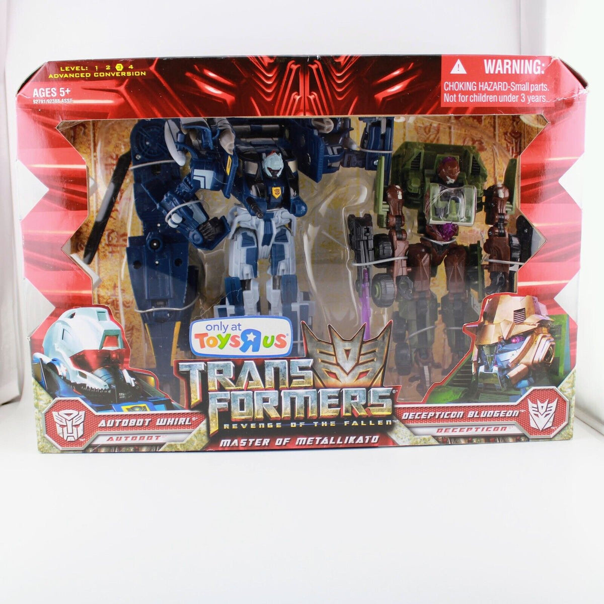 Transformers ROTF Autobot Whirl & Decepticon Bludgeon - Deluxe