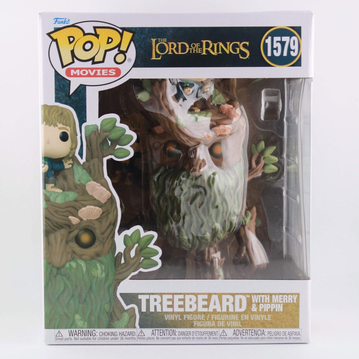 Funko Pop The Lord of the Rings Treebeard with Merry Pippin