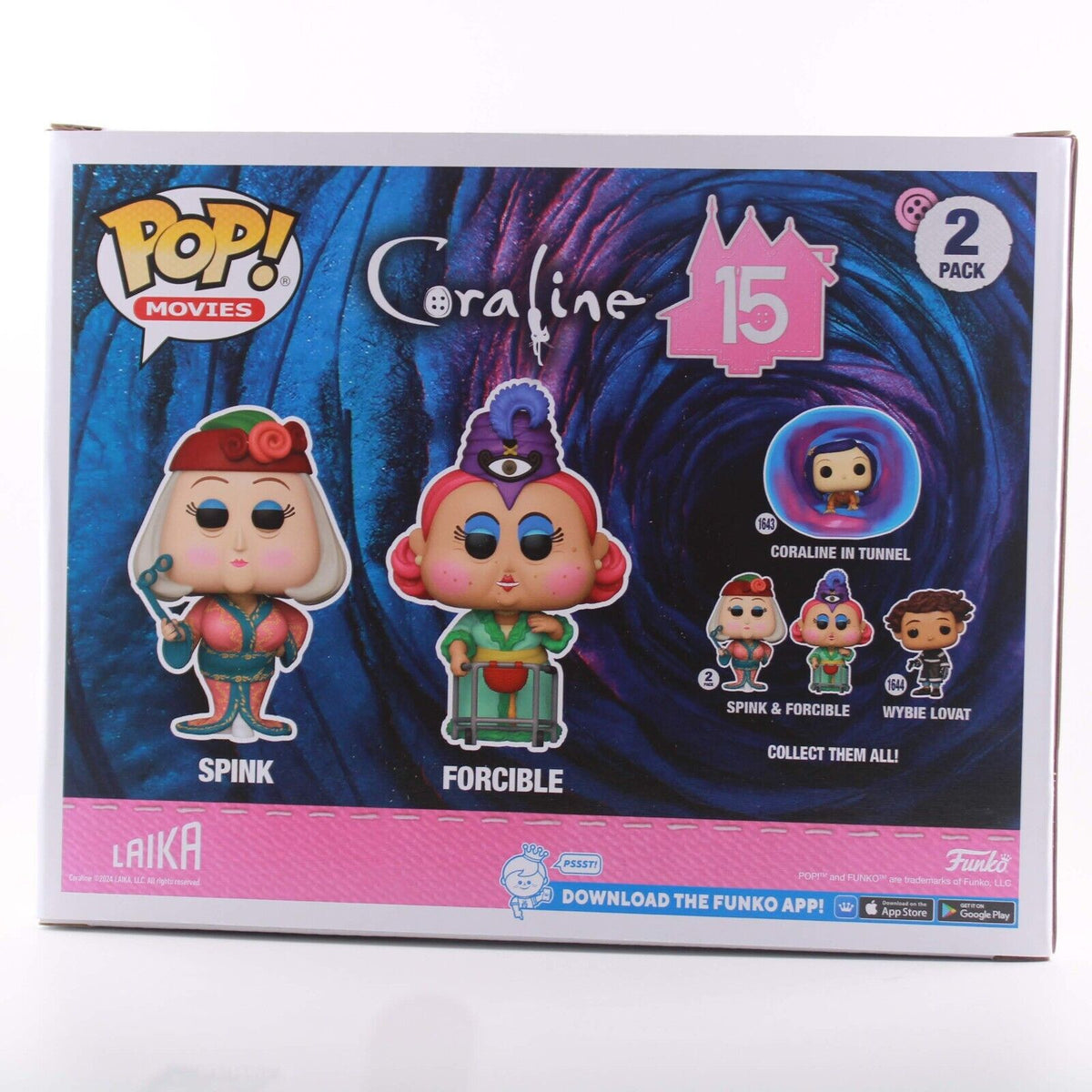 Funko Pop Coraline 15th Anniversary - Spink and Forcible 2-Pack