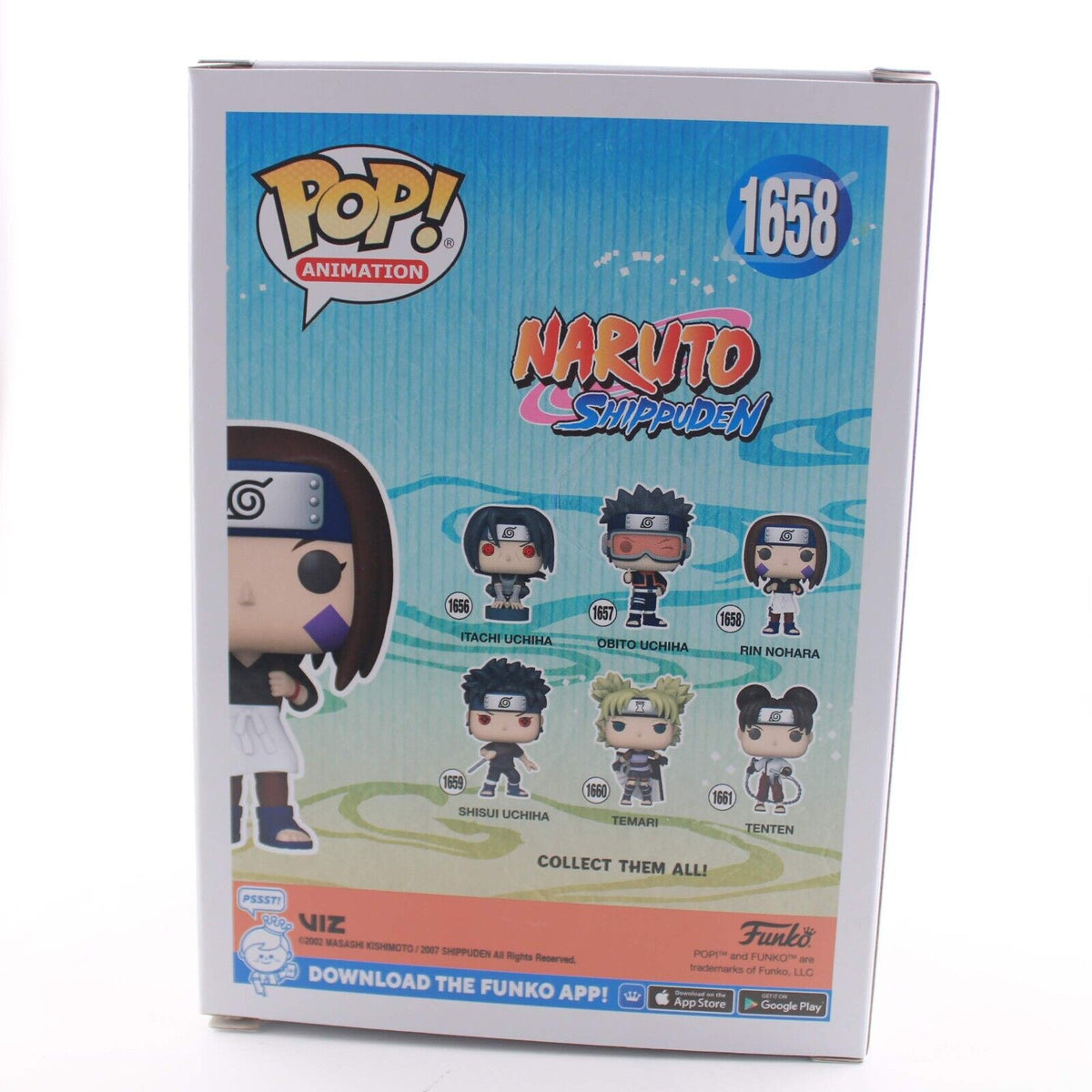 Funko Pop! Animation: Naruto Shippuden - Rin Nohara #1658 Vinyl Figure Funko Pop! Animation: Naruto Shippuden - Rin Nohara #1658 Vinyl Figure