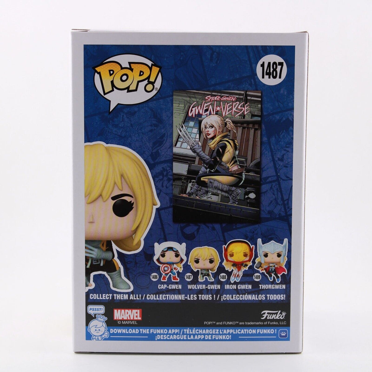 Funko Pop Marvel: Gwenverse - Wolver-Gwen - Vinyl Figure - #1487 