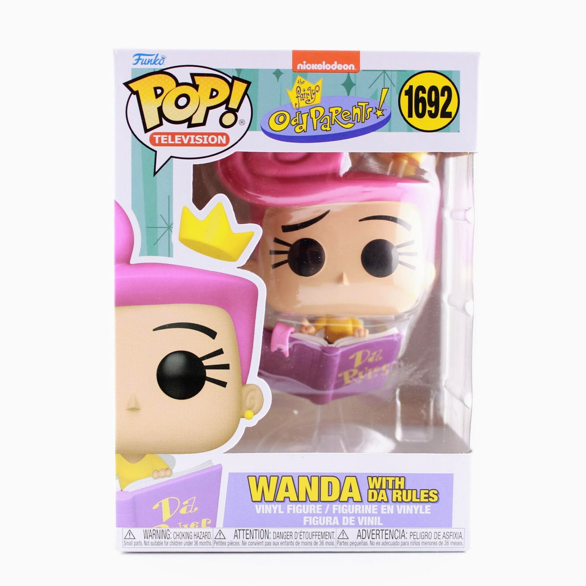 Funko Pop The Fairly OddParents - Wanda with Da Rules - Vinyl