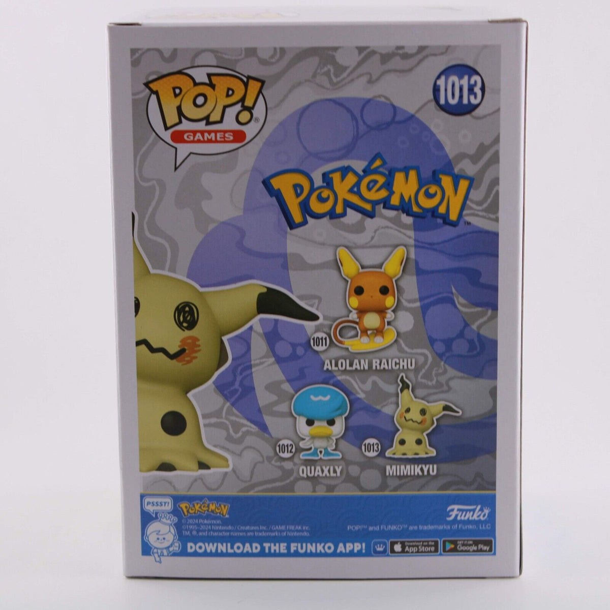 Funko Pop Games Pokemon Mimikyu Vinyl Figure #1013