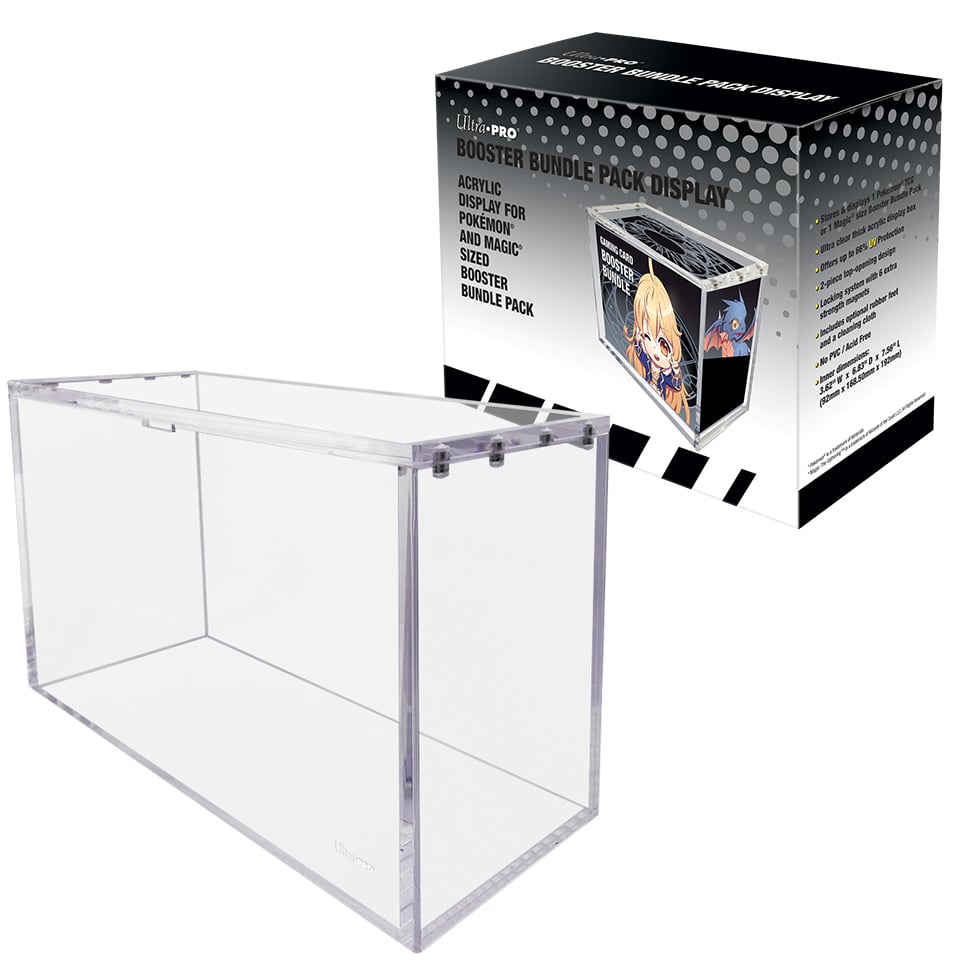 Ultra PRO - Acrylic Display Box for Pokmon Elite Trainer Box or Magic Blueberry Cat Ultra PRO - Acrylic Display Box for Pokmon Elite Trainer Box or Magic Blueberry Cat