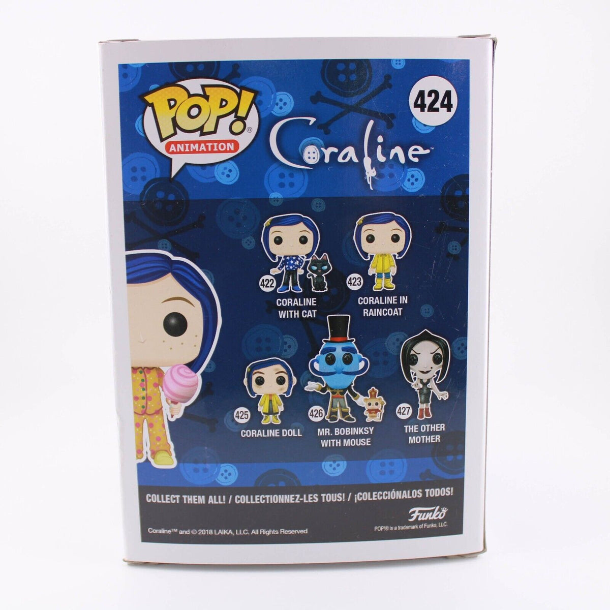 Newest Coraline in Pajamas Funko Pop 2018 Fall Convention Exclusive