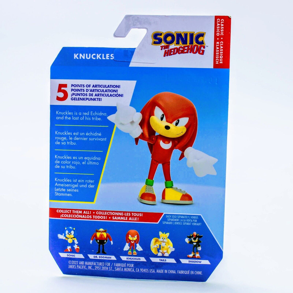 Sonic the Hedgehog - Knuckles - Jakks Pacific 2.5