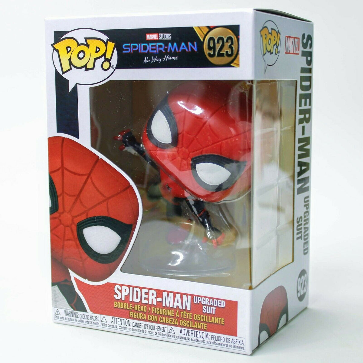 SOLDES 2024 : SPIDER MAN UPGRADED SUIT/ SPIDER-MAN FAR FROM HOME / FIGURINE  FUNKO POP pas cher