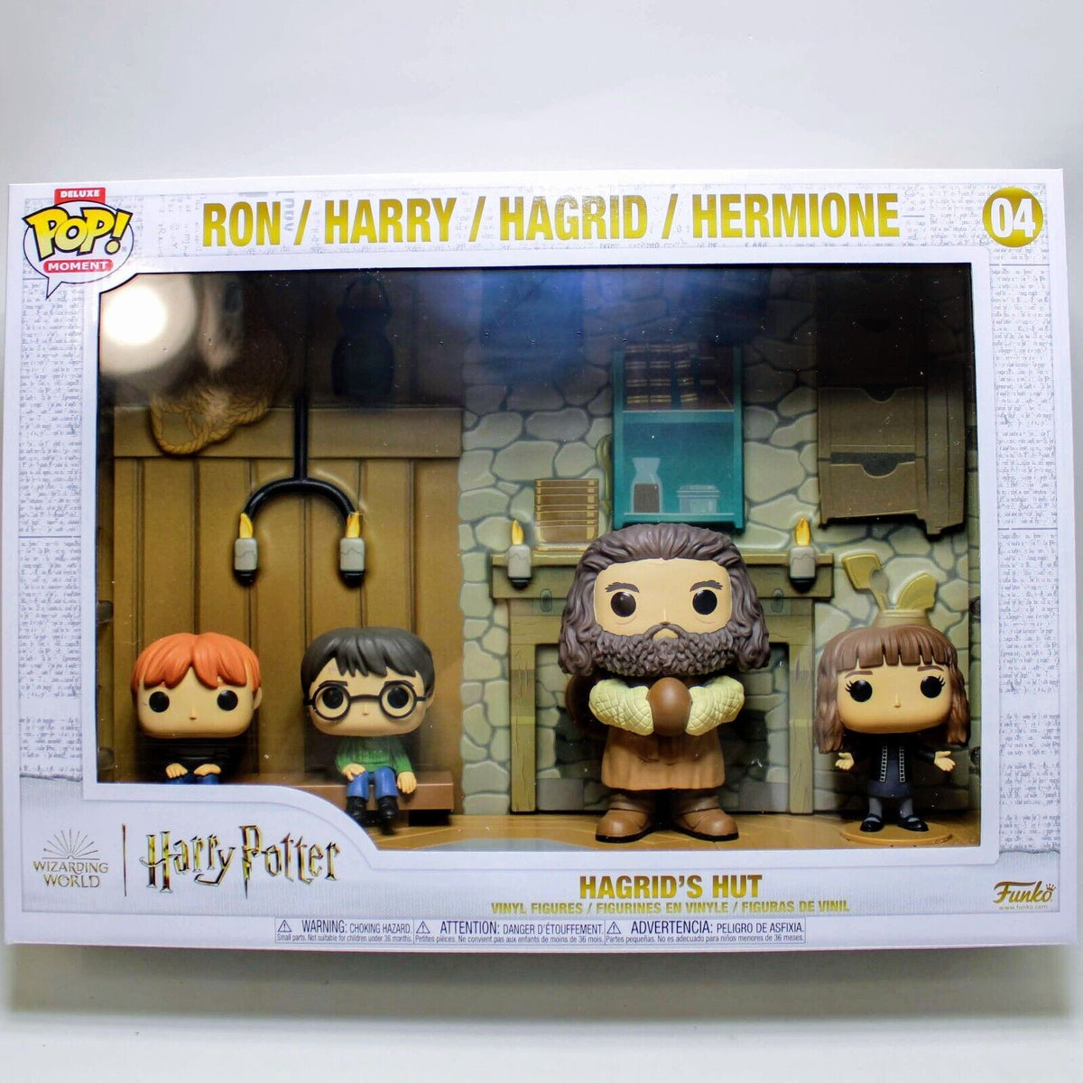 Funko Harry Potter POP Movie Moments Hagrids Hut Deluxe Vinyl Figure -  ToyWiz