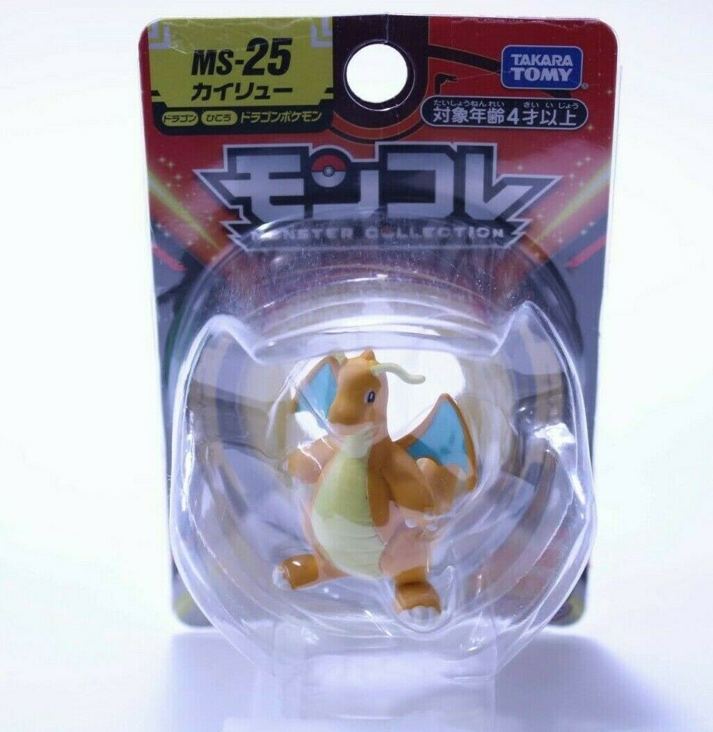 TAKARA TOMY Moncolle MS-25 Dragonite Kairyu Pokemon Collection Mini Figure
