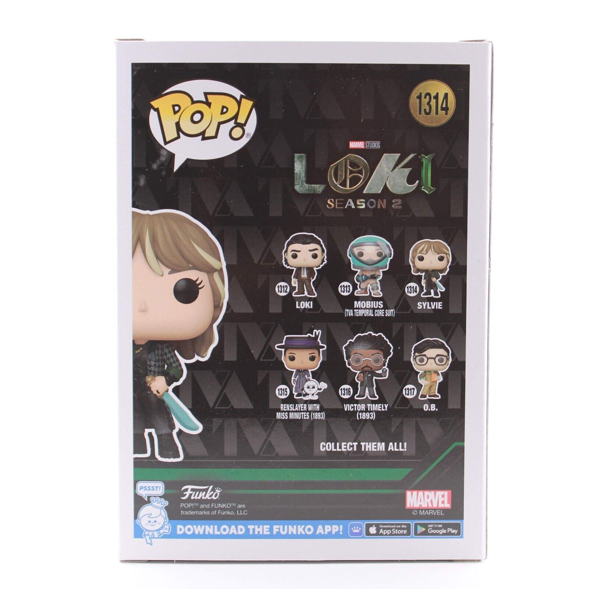 Funko Pop! Marvel: Loki Season 2 - Sylvie #1314 Bobble-Head Vinyl Figure