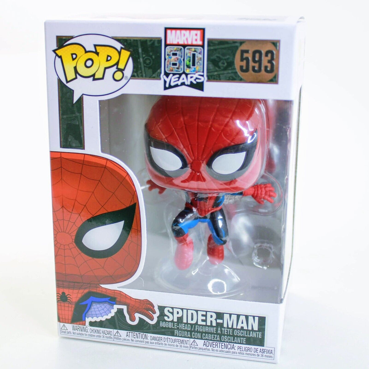 Funko Pop! Spider-Man - Spider-Man First Appearance 80th Anniversary D