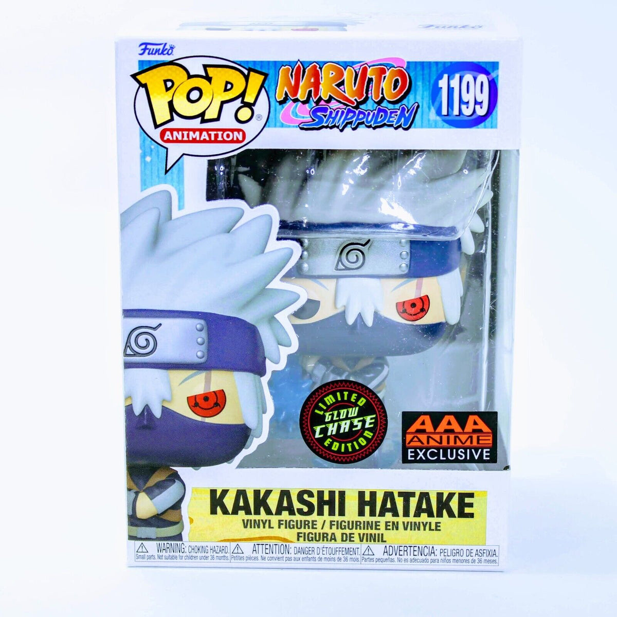 Funko Pop! Naruto Shippuden #1199 Kakashi Hatake Chase – Figurine Vinyl Limitée – Neuve