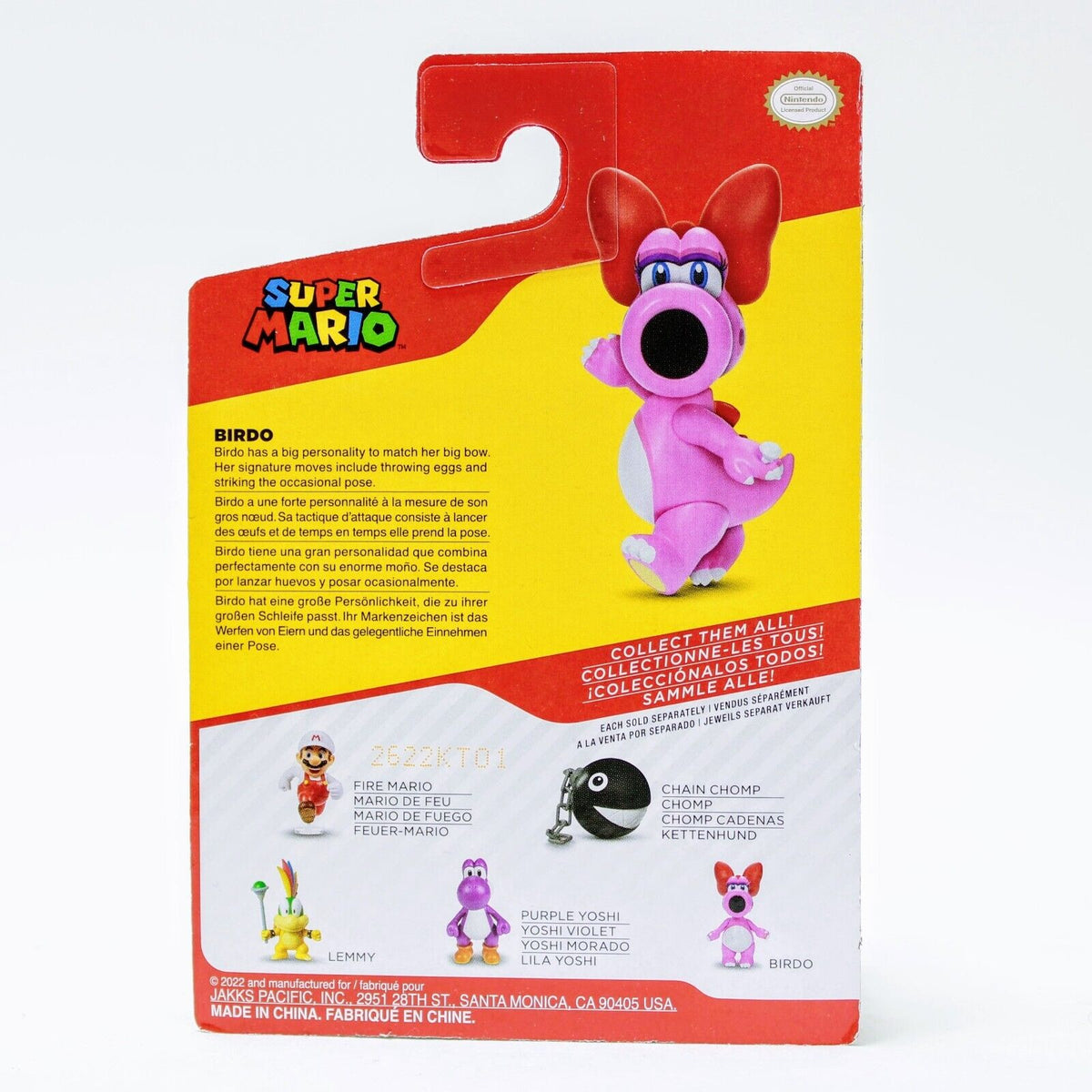 World of Nintendo Super Mario Birdo Mini-Figure Jakks