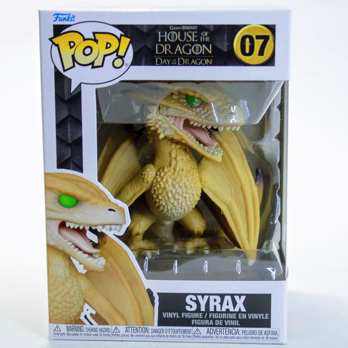 Funko POP! GOT Game of Thrones House of the Syrax Figure #07