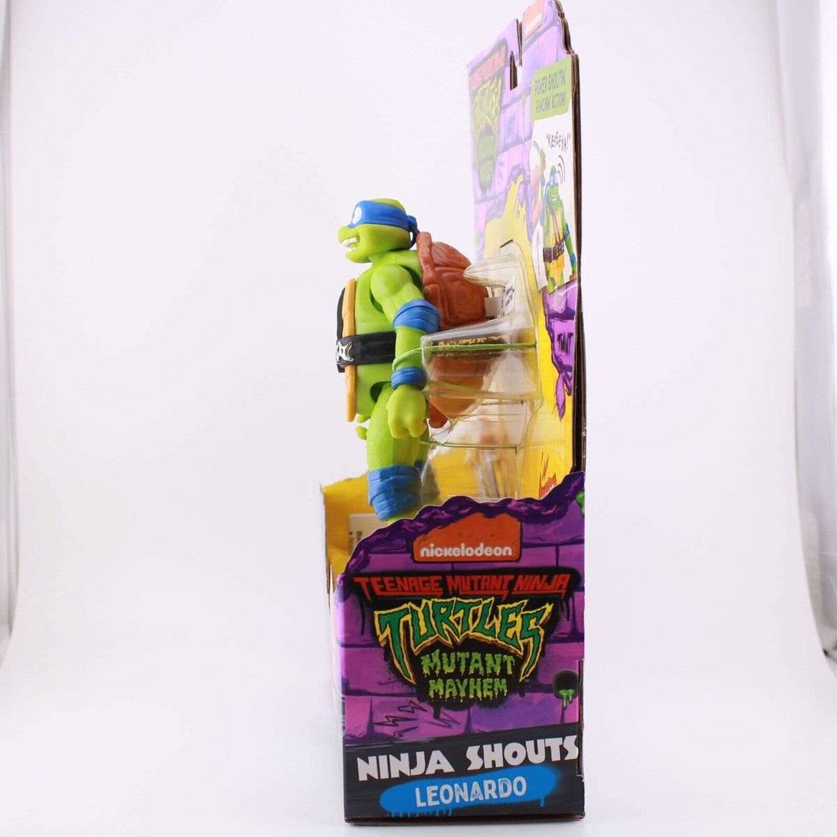 Teenage Mutant Ninja Turtles: Mutant Mayhem Ninja Shouts Leonardo Action  Figure