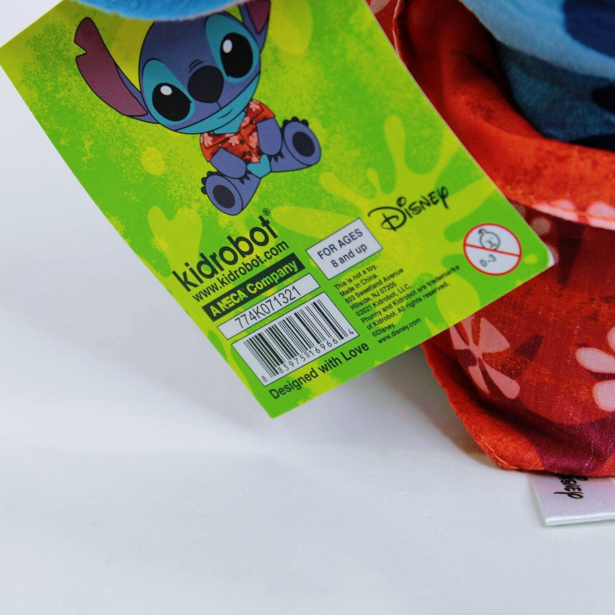 KidRobot 'Lilo & Stitch' 7-inch Hawaiian Shirt Stitch Plush Stuffed Animal,  KR16966