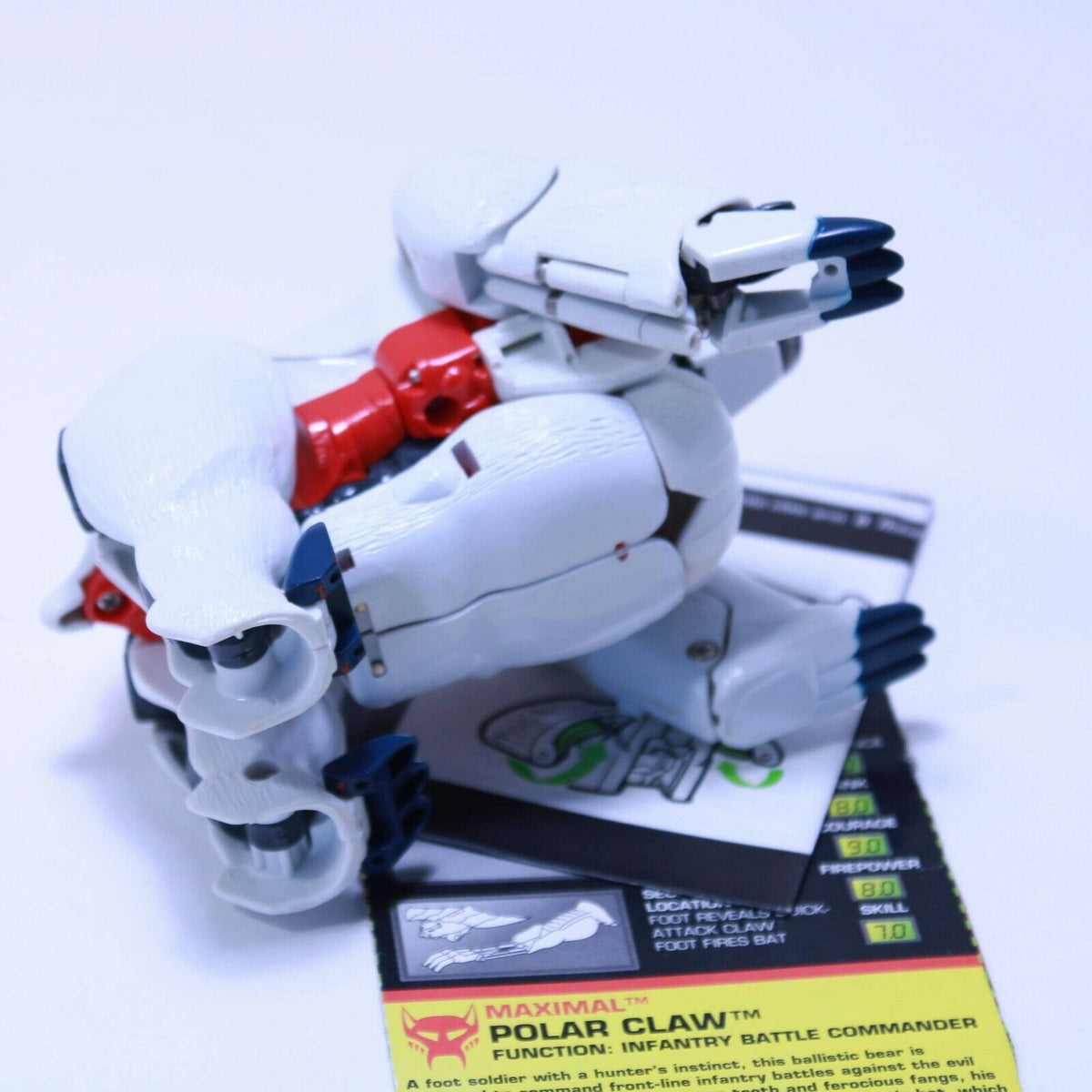 Transformers Beast Wars Polar Claw - Mega Class 100% Complete