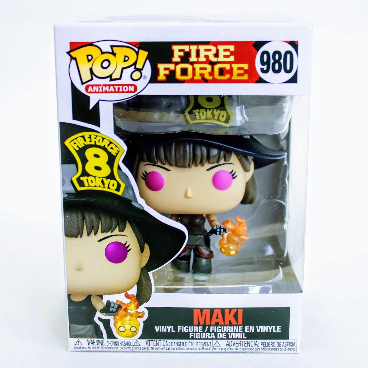 Funko Pop Anime: Fire Force - Maki #980 na Americanas Empresas