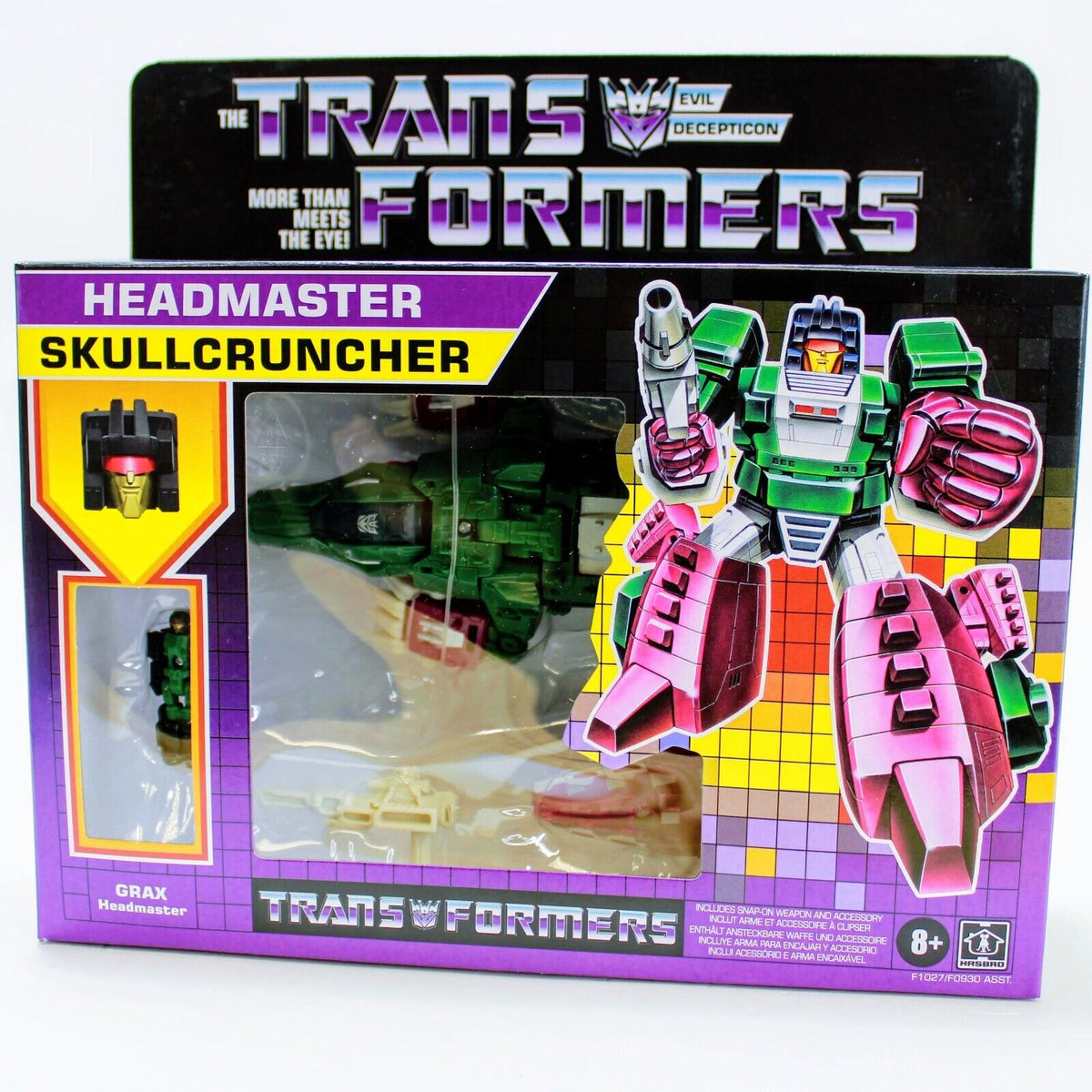 Transformers G1 Headmaster Skullcruncher Toy Transformers