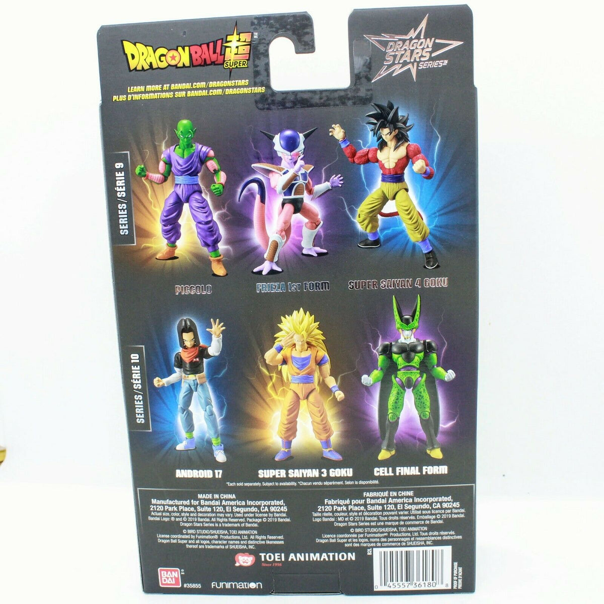 Figurine de collection Dragon Ball Z Figurine Bandai Dragon Ball Stars :  Série 9 - Super Saiyan 4 Goku (17cm)