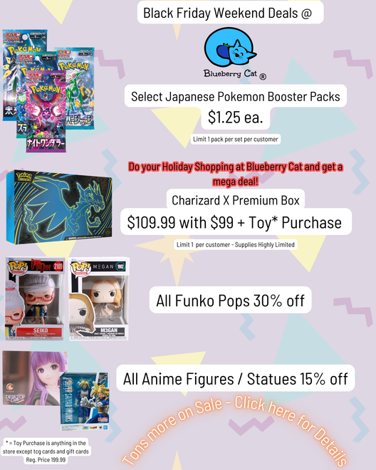 Black Friday In-Store / Online Specials