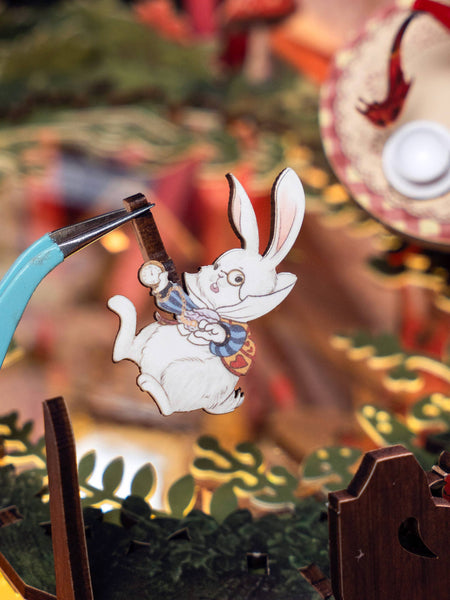 Hands Craft - DIY Miniature Book Nook Kit: Fall into Wonder