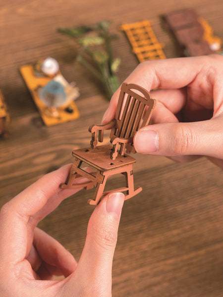 Hands Craft - DIY Book Nook Kit: Silent Corner Study