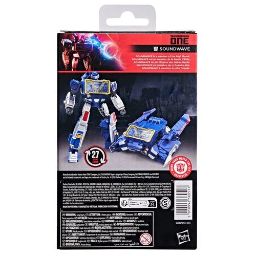 Transformers One Studio Series Deluxe Soundwave Action Figure
