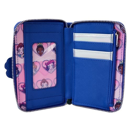 Loungefly Disney Princess Manga Style Zip-Around Wallet