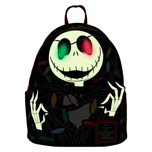 Loungefly The Nightmare Before Christmas Smiling Jack Light-Up Mini-Backpack