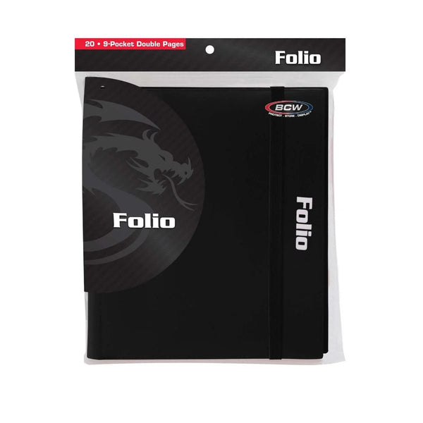 BCW Black9 Pocket Card Portfolio