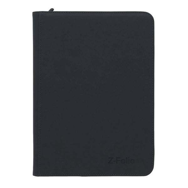 Z Folio Black 9 Pocket Binder - Holds 360 Cards