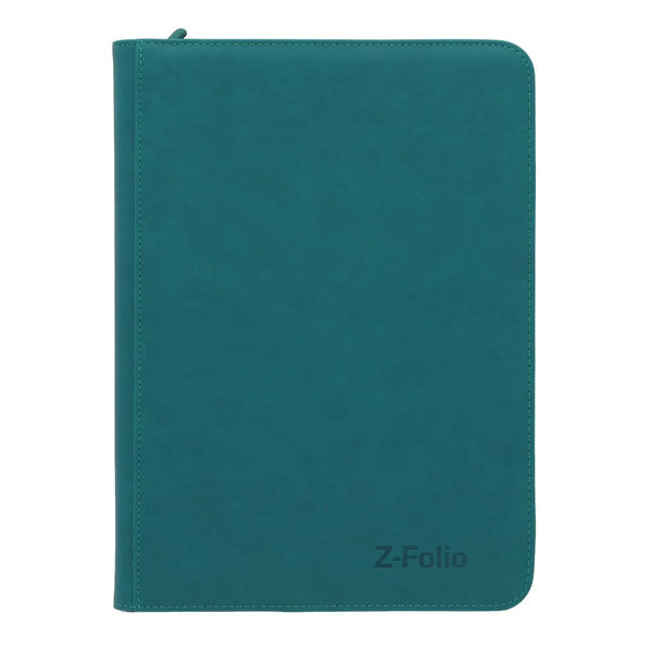 Z Folio Teal 9 Pocket Binder