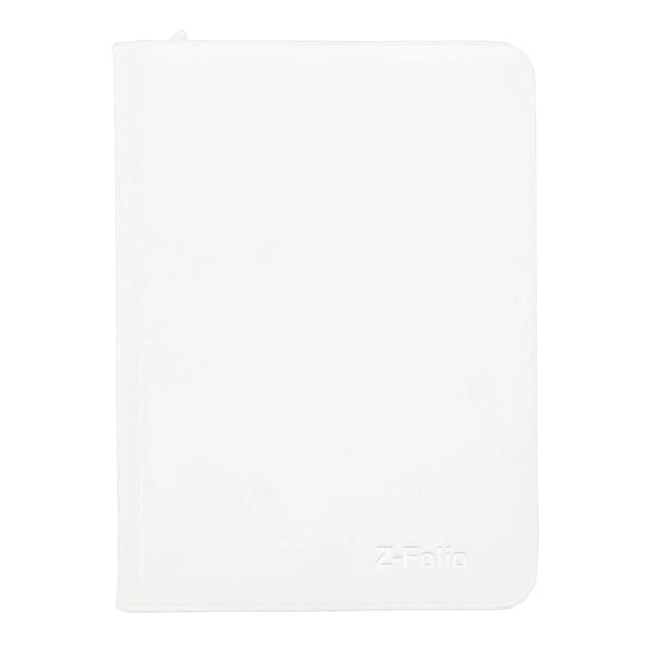 Z Folio White 9 Pocket Binder