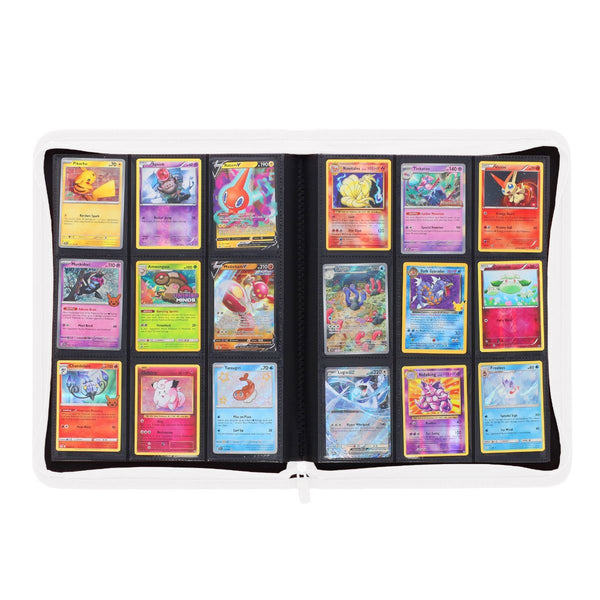 Z Folio White 9 Pocket Binder