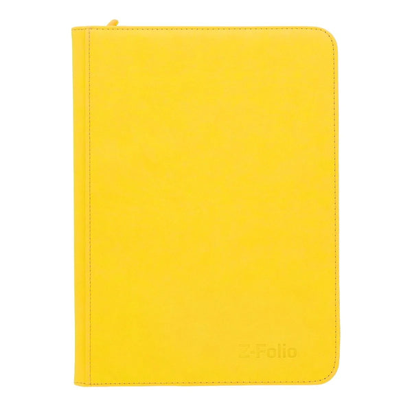 Z Folio Yellow 9 Pocket Binder