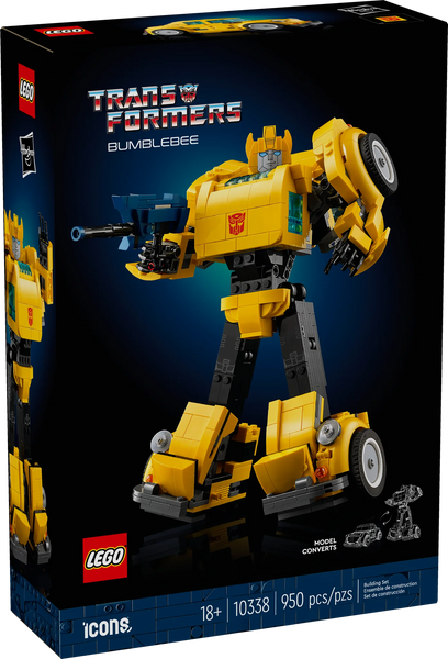 LEGO Icons Transformers Bumblebee 10338