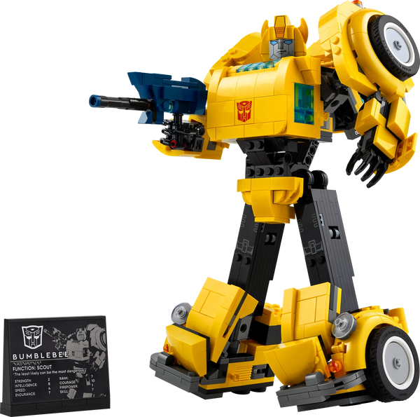 LEGO Icons Transformers Bumblebee 10338