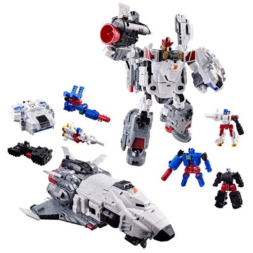 Transformers Generations Age of the Primes Armada Jetfire with Requiem Blaster Action Figure