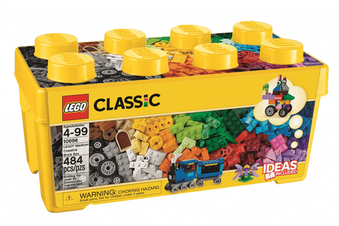 LEGO Classic Medium Creative Brick Box Building Toy Set - 10696