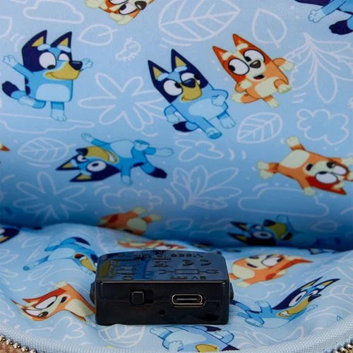 Lounge Fly Bluey Backyard Light Up Mini Backpack