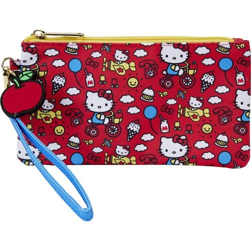 Loungefly Hello Kitty 50th Anniversary Classic Kitty Pouch Wristlet