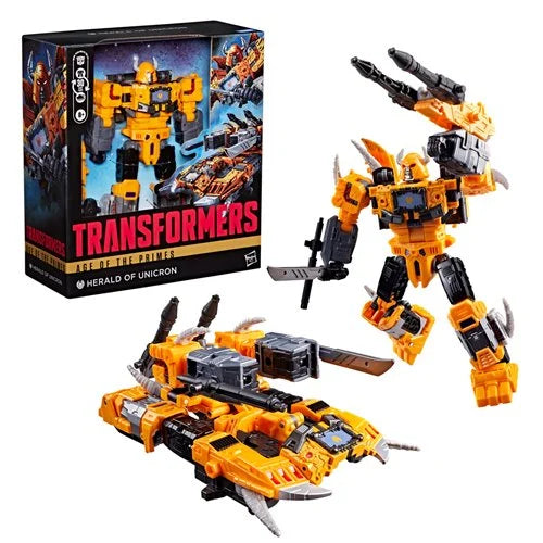 Transformers Age of the Primes Herald of Unicron Soldier Leader Class Action Figure