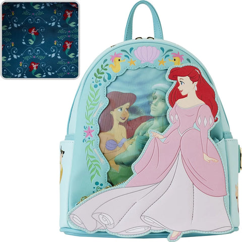Loungefly Disney Little Mermaid Lenticular Mini-Backpack