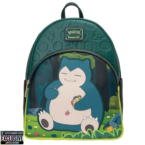 Loungefly - Pokemon Snorlax Midsize Backpack - Entertainment Earth Exclusive