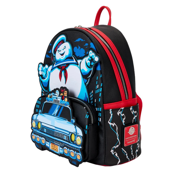 Loungefly Ghostbusters Stay Puft Marshmallow Man Chase Mini-Backpack