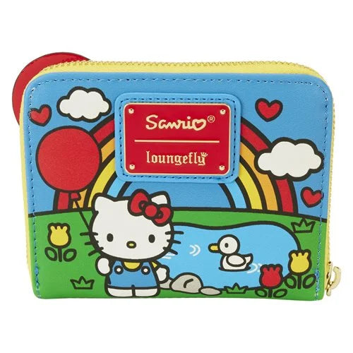 Loungefly Hello Kitty 50th Anniversary Chenille Zip-Around Wallet